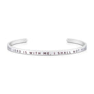 The Lord Is With Me, I Shall Not Fear {Verse Band} - verse band by J&Co Foundry, The Commandment Co , Singapore Christian gifts shop