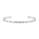 Trust In The Lord With All Your Heart {Verse Band} - verse band by J&Co Foundry, The Commandment Co , Singapore Christian gifts shop