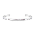 You Are My Strength When I Am Weak {Verse Band} - verse band by J&Co Foundry, The Commandment Co , Singapore Christian gifts shop