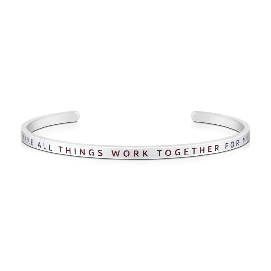 You Make All Things Work Together For My Good {Verse Band} - verse band by J&Co Foundry, The Commandment Co , Singapore Christian gifts shop