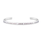 Your Steadfast Love Endures Forever {Verse Band} - verse band by J&Co Foundry, The Commandment Co , Singapore Christian gifts shop