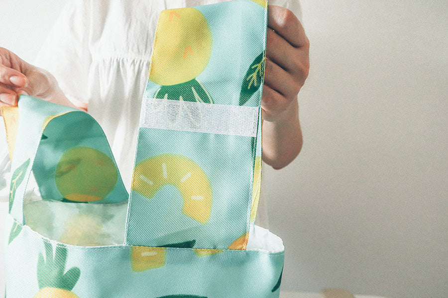 Tropical Pineapple - Prosper In All Things {Lunch Bag} - lunch bag by The Commandment Co, The Commandment Co , Singapore Christian gifts shop