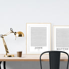 Gospel of John {Poster} - Posters by The Commandment Co, The Commandment Co , Singapore Christian gifts shop