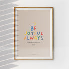Be Joyful Always {Poster} - Posters by Moojigae Drawing, The Commandment Co , Singapore Christian gifts shop