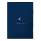 Joyful Patient Faithful Romans 12:12 A6 Christian notebook back cover.