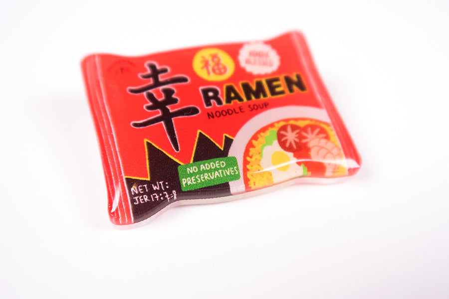 Xin Blessed Ramen {LOVE SUPERMARKET Pins} - Accessories by Hey New Day, The Commandment Co , Singapore Christian gifts shop