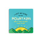 I Lift My Eyes To The Mountains {Coasters} - coasters by The Commandment Co, The Commandment Co , Singapore Christian gifts shop