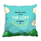 My Help comes from the Lord {Cushion Cover} - Cushion Covers by The Commandment Co, The Commandment Co , Singapore Christian gifts shop