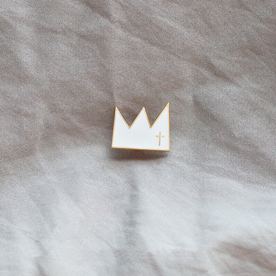 King of Kings {Enamel Pin} - Accessories by The Commandment Co, The Commandment Co , Singapore Christian gifts shop