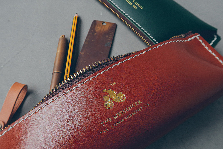 Leather Pencil Case - Accessories by The Messenger by TCCO, The Commandment Co , Singapore Christian gifts shop