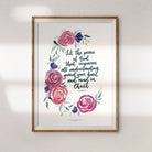 watercolor prints wall art poster design by Sue Ann