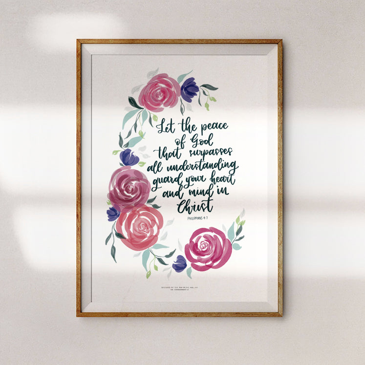 watercolor prints wall art poster design by Sue Ann