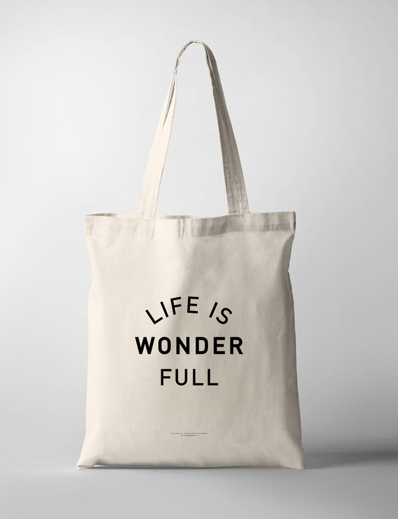 Wonder Full {Tote Bag} - tote bag by Northern Edge Prints, The Commandment Co , Singapore Christian gifts shop