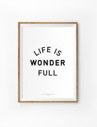 Wonder Full {Poster} - Posters by Northern Edge Prints, The Commandment Co , Singapore Christian gifts shop