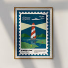 I Am Baptised Postage Stamp Poster {Customisable} - Posters by The Commandment Co, The Commandment Co , Singapore Christian gifts shop