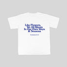 We All Bloom In Our Own Ways {T-shirt} - T-shirt by The Commandment, The Commandment Co , Singapore Christian gifts shop
