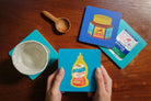 Faith Can Move Mountains Love Supermarket Christian coaster.