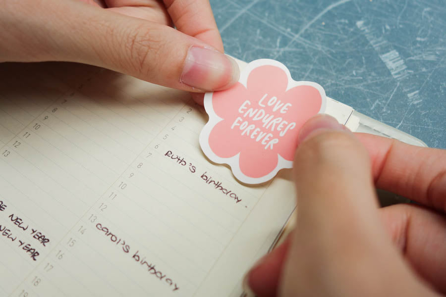 Rejoice | Journaling Sticker Sheet - Stickers by The Commandment Co, The Commandment Co , Singapore Christian gifts shop