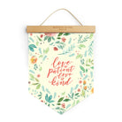 Love is Patient Love is Kind {Banner of Victory} - by The Commandment Co, The Commandment Co , Singapore Christian gifts shop