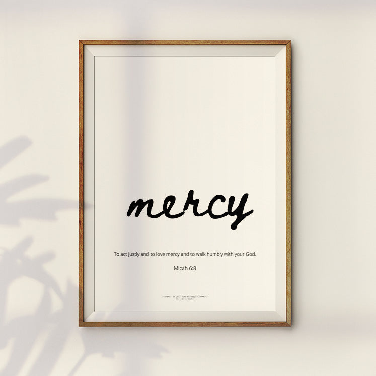 Love Mercy {Poster}