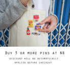 Lion Balm {LOVE SUPERMARKET Pins} - Accessories by Hey New Day, The Commandment Co , Singapore Christian gifts shop