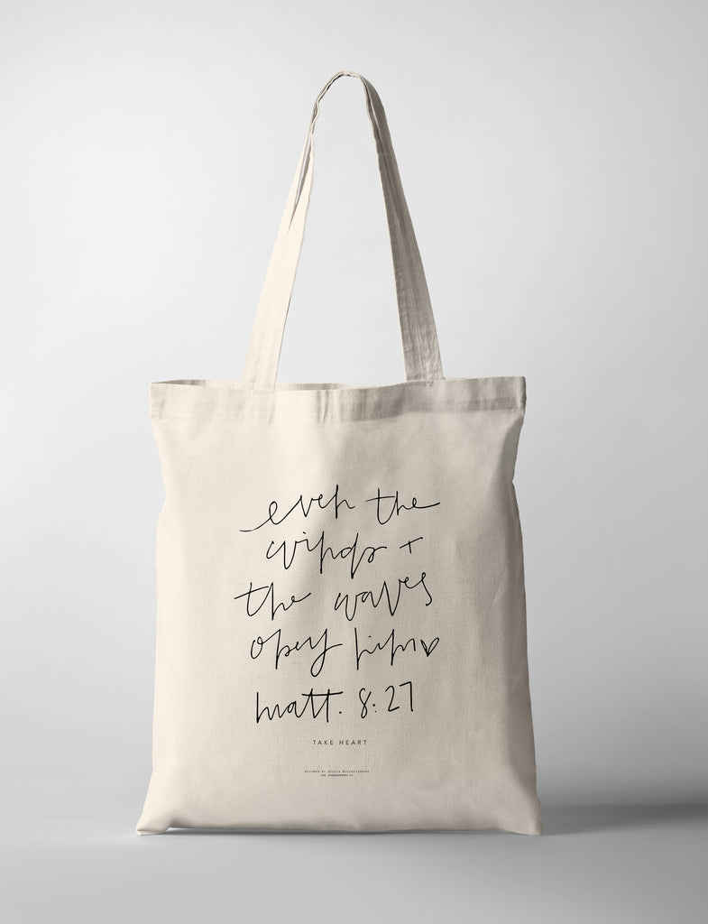 Take Heart {Tote Bag} - tote bag by Northern Edge Prints, The Commandment Co , Singapore Christian gifts shop