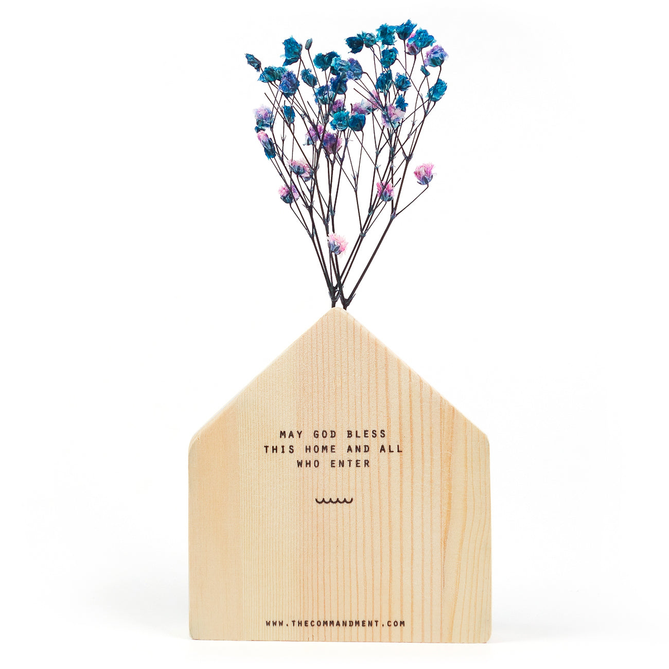 May God Bless This Home {Little House Vase} - by The Commandment Co, The Commandment Co , Singapore Christian gifts shop