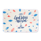 May God Bless This Home & All Who Enter {Door Mat} - door mat by The Commandment Co, The Commandment Co , Singapore Christian gifts shop