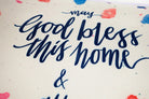 May God Bless This Home & All Who Enter {Door Mat} - door mat by The Commandment Co, The Commandment Co , Singapore Christian gifts shop