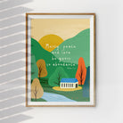 Mercy Peace and Love Jude 1:2 Christian poster in square product image.