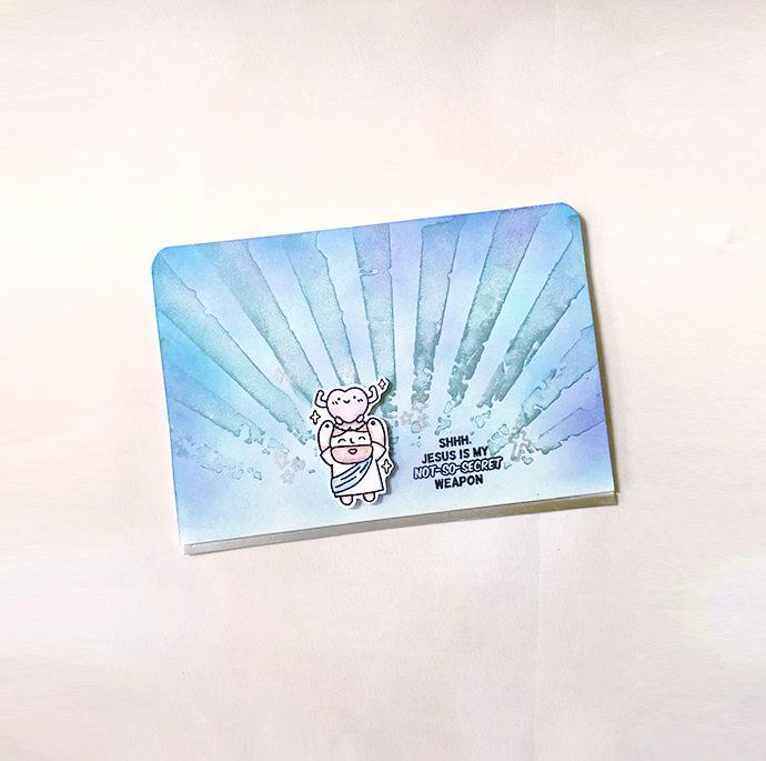 Superhero DIY card and arts and craft ideas. Christian artworks.