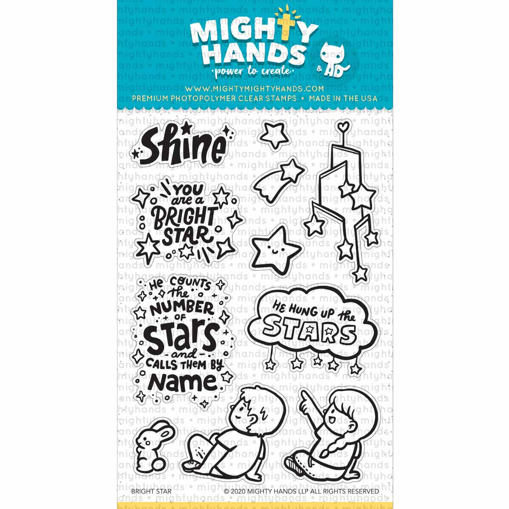 Bright Star {Stamp} - Stamps by Mighty Hands, The Commandment Co