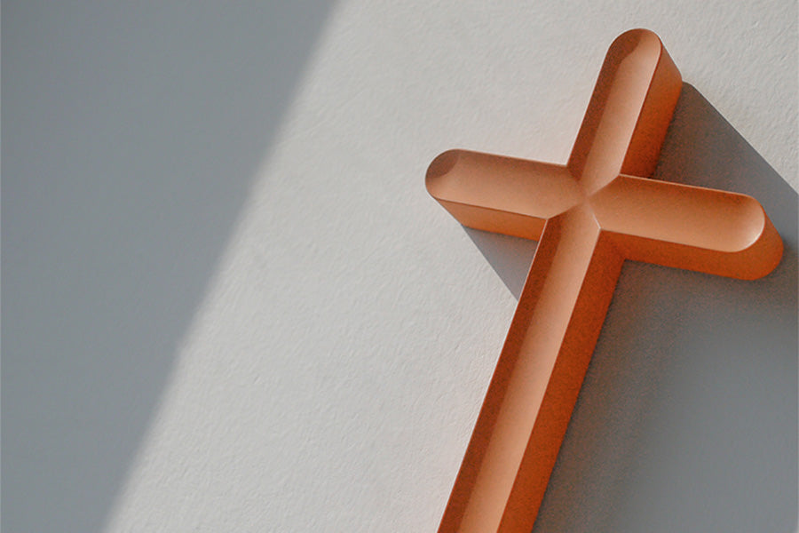 Minimalist Concrete Cross {Wall Cross} - Cross by The Commandment Co, The Commandment Co , Singapore Christian gifts shop
