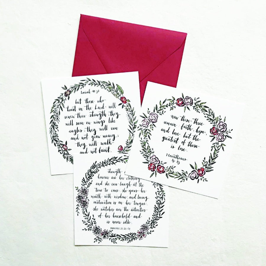 I Will Give You Rest Matthew 11:18 | Greeting Cards - Cards by Dora Prints, The Commandment Co , Singapore Christian gifts shop