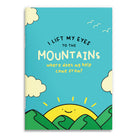 My Help Comes From the Lord A6 Christian notebook, front cover.