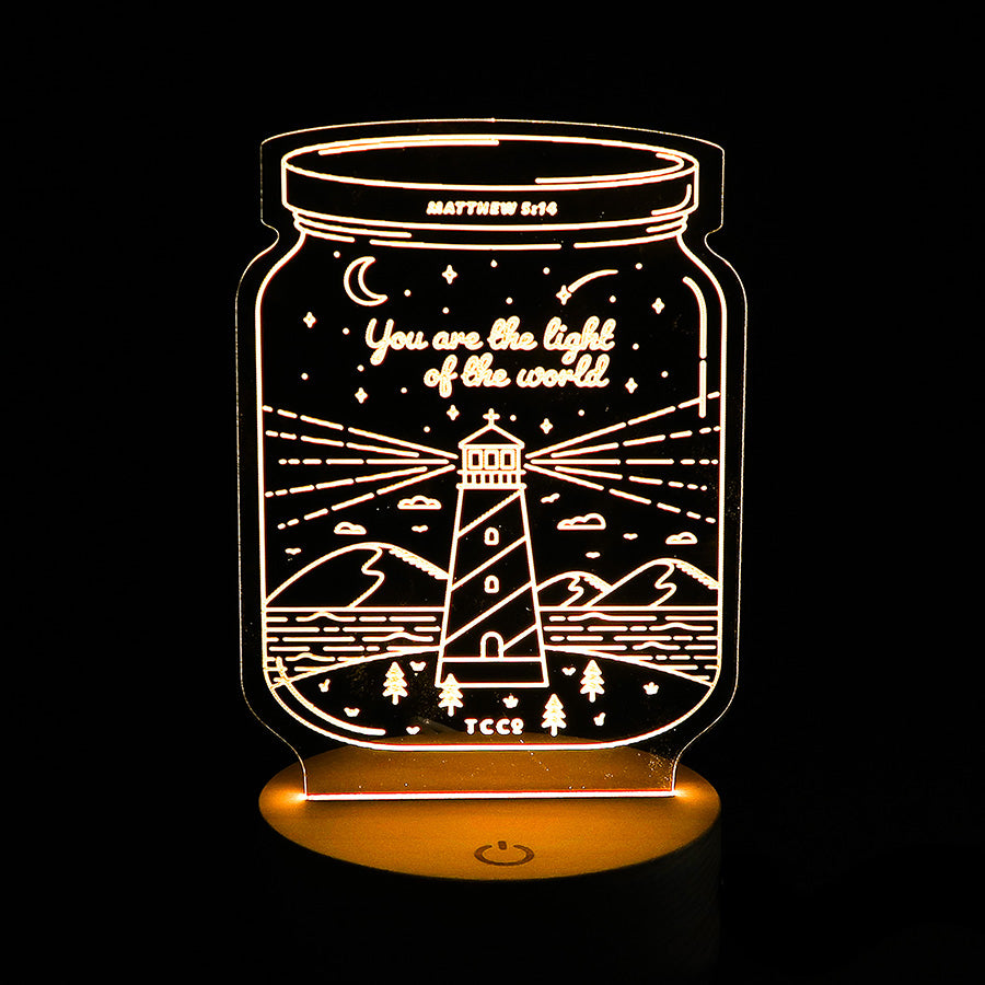 Light of The World {Night Light} - Night Light by The Commandment Co, The Commandment Co , Singapore Christian gifts shop