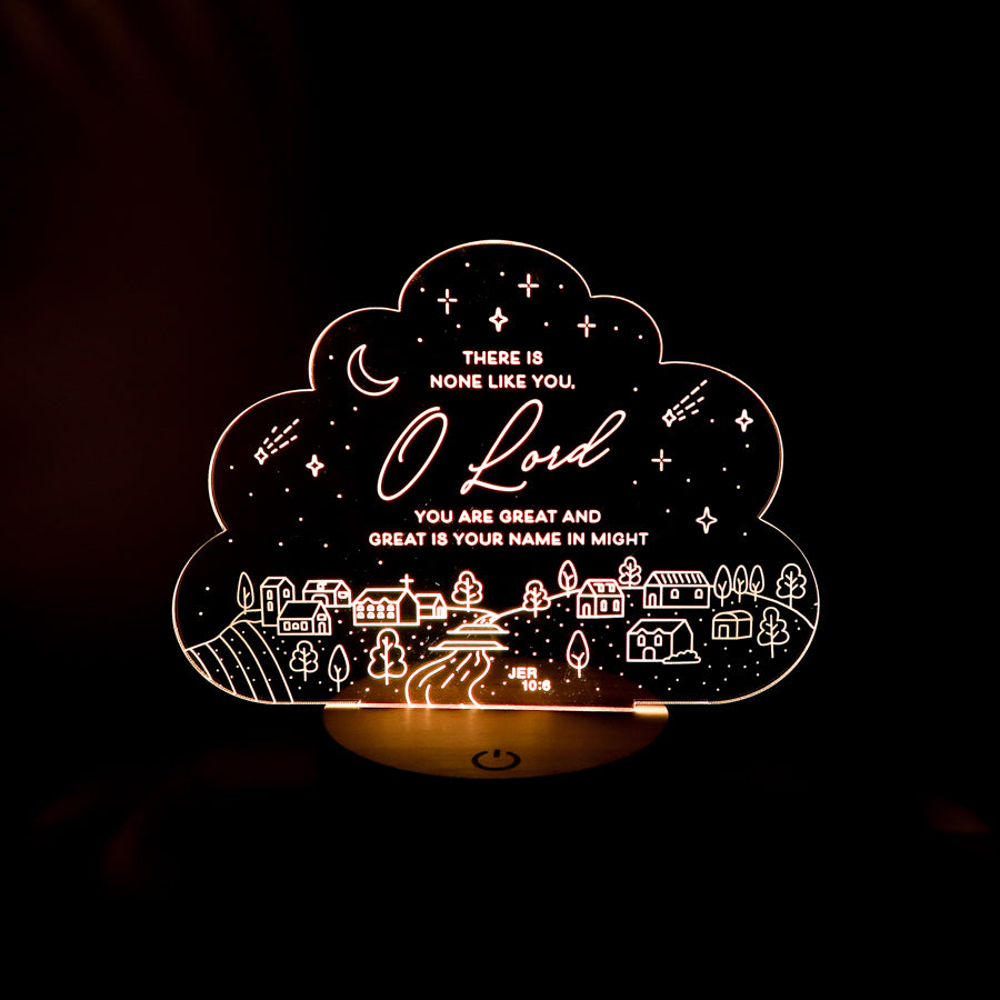O Lord You Are Great {Night Light} - Night Light by The Commandment Co, The Commandment Co , Singapore Christian gifts shop