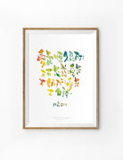Love is Patient, Love is Kind - Portrait {Poster} - Posters by Sarah Scribbler Co, The Commandment Co , Singapore Christian gifts shop