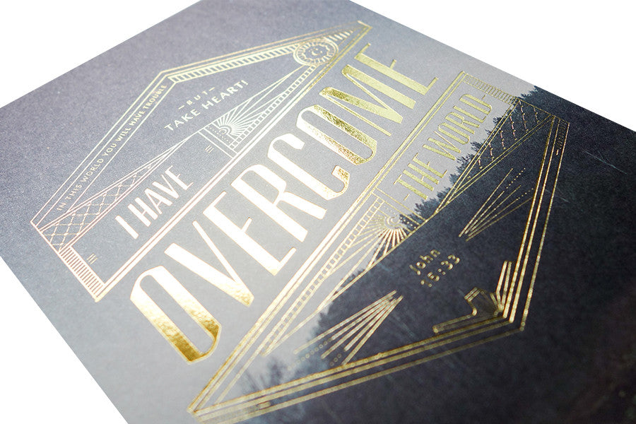 I Have Overcome The World {Card} - Cards by The Commandment, The Commandment Co