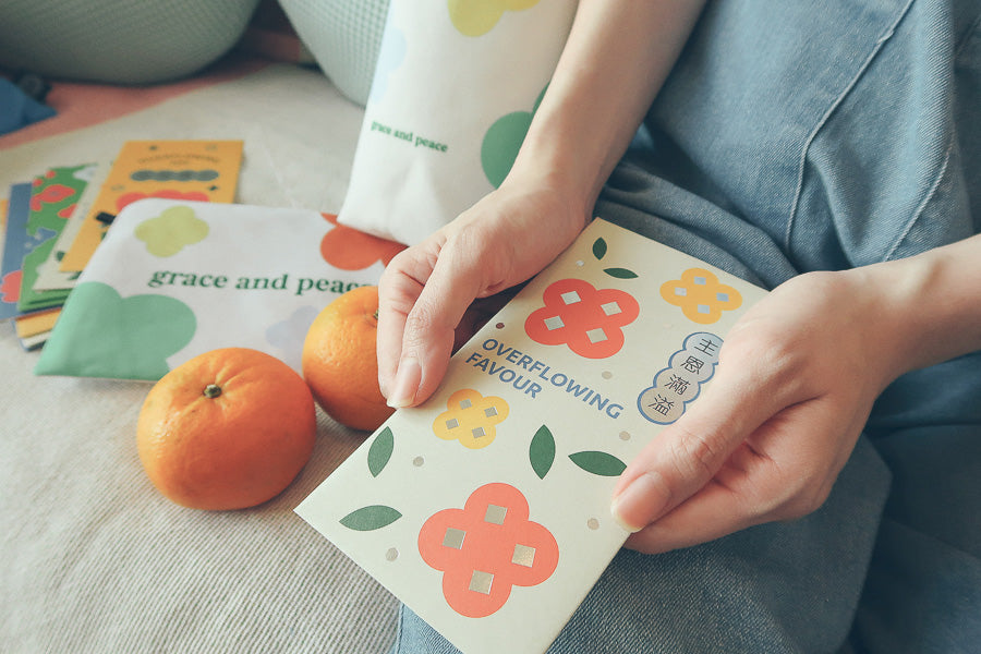 Grace and Peace {Sling Bag} - Pouch by The Commandment Co, The Commandment Co , Singapore Christian gifts shop