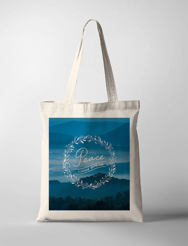 Peace I Leave With You {Tote Bag}