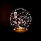Peace 平平安安 Psalm 4:8 Christian night light