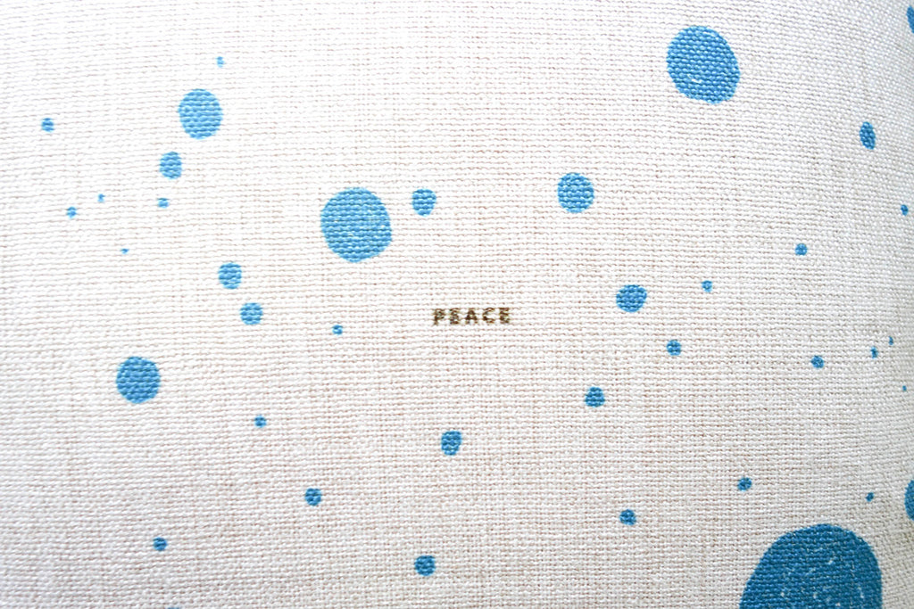 bring peace and happiness to your home today with this cushion cover which will bring a splash of colour and loving message to everyone who enter