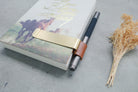 Brass Pen Holder - Notebook - Notebooks by The Commandment, The Commandment Co