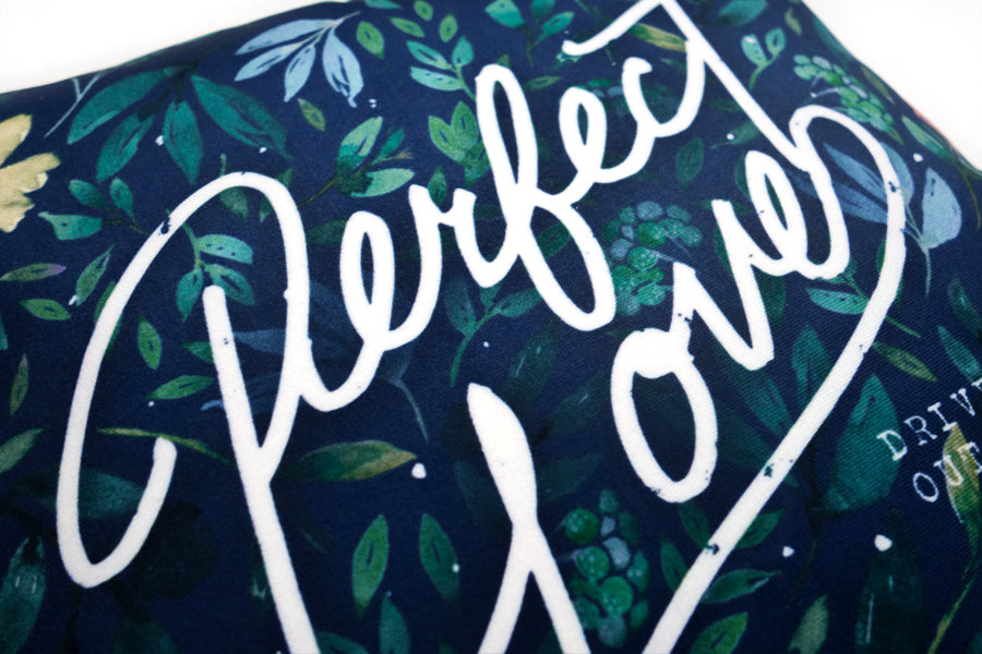 Perfect Love {Cushion Cover} - Cushion Covers by The Commandment Co, The Commandment Co , Singapore Christian gifts shop