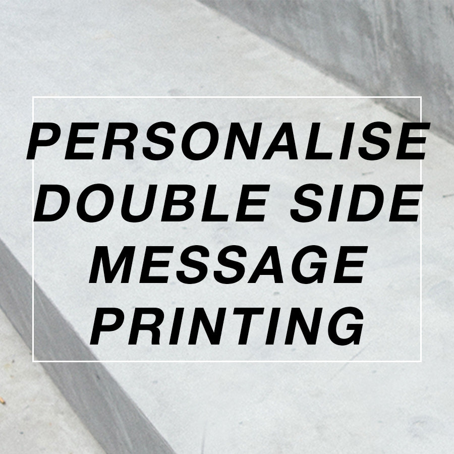 Personalise Double Side Message Printing - by The Commandment Co, The Commandment Co , Singapore Christian gifts shop