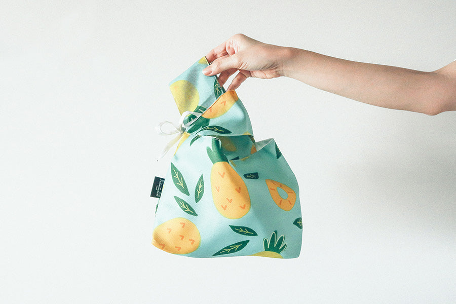 Tropical Pineapple - Prosper In All Things {Lunch Bag} - lunch bag by The Commandment Co, The Commandment Co , Singapore Christian gifts shop