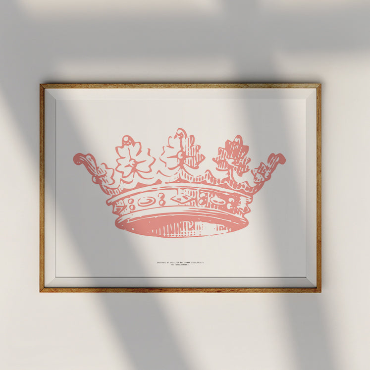 Crown {Poster} - Posters by Northern Edge Prints, The Commandment Co , Singapore Christian gifts shop