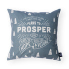 Plans to Prosper You Jeremiah 29:11 Christian cushion cover