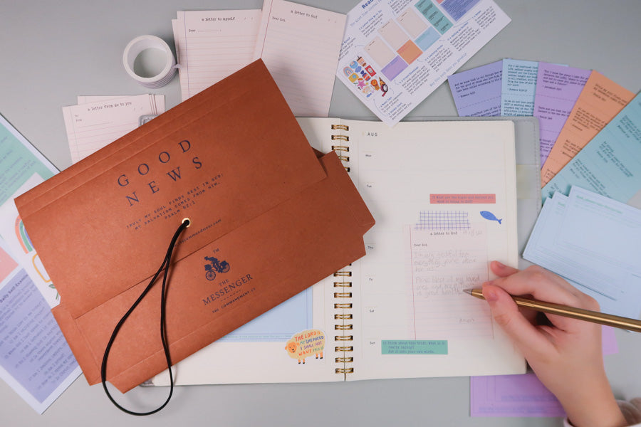 Quiet Time Journal Pack - Journal by The Commandment Co, The Commandment Co , Singapore Christian gifts shop